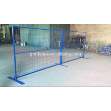 retractable construction temporary fence